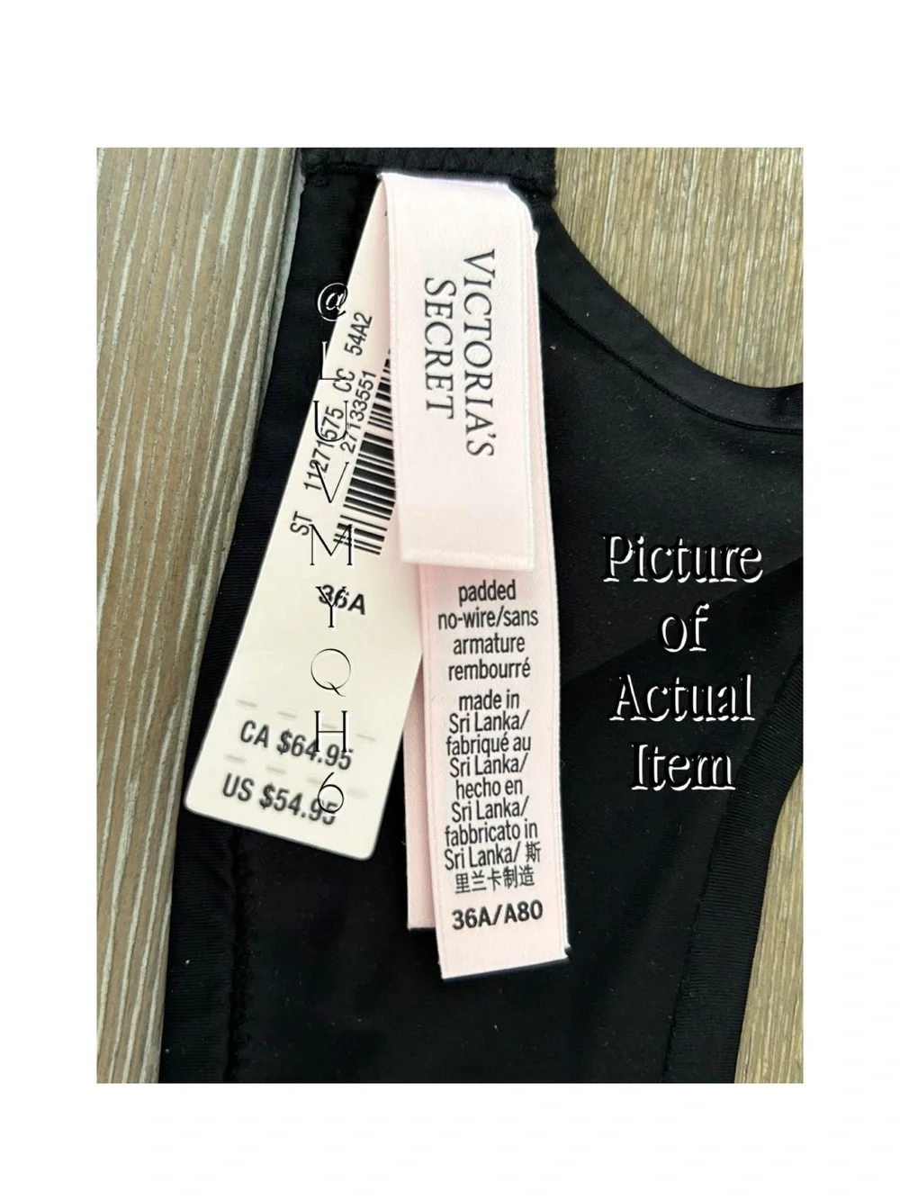 VS Very Sexy So Obsessed Wireless Push-Up Bra